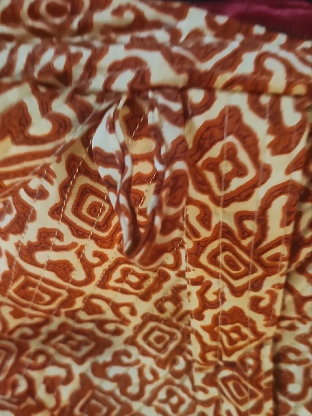 Karma Highway Orange Patterned Women's Backpack